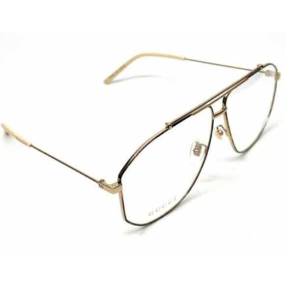Gucci Men's Gold Eyeglasses! - Picture 3 of 4